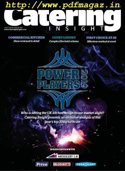 Catering Insight – July 2019 Cover
