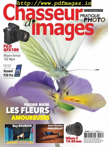 Chasseur d’images – aout 2019 Cover
