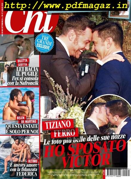 Chi – 17 luglio 2019 Cover