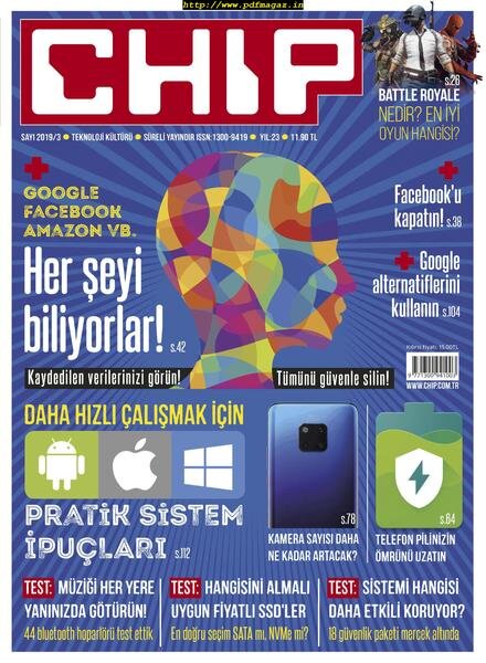 CHIP Turkish – 18 Temmuz 2019 Cover