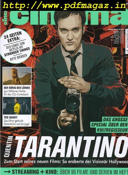 Cinema Germany – Juli 2019 Cover