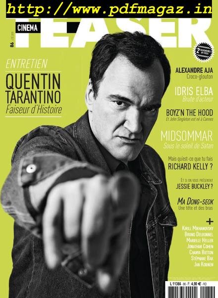 Cinema Teaser – juillet 2019 Cover
