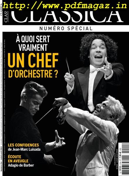 Classica – juillet 2019 Cover