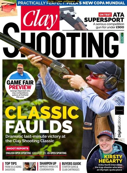 Clay Shooting – July 2019 Cover