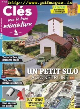 Cles pour le train miniature – juillet-aout 2019