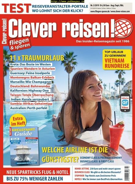 Clever Reisen – August 2019 Cover
