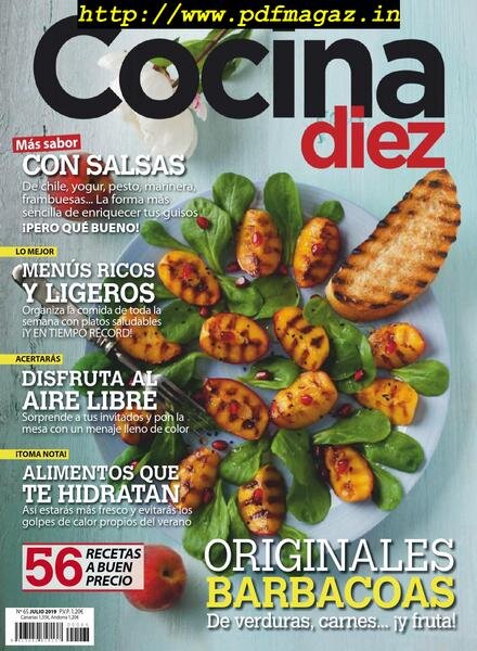 Cocina Diez – julio 2019 Cover