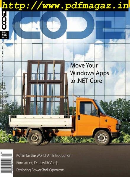CODE Magazine – July-August 2019 Cover