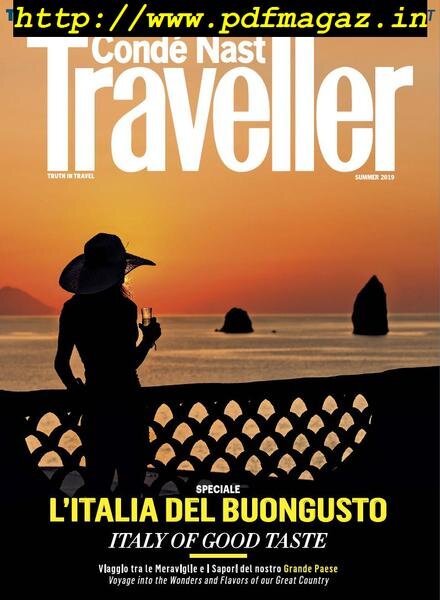 Conde Nast Traveller Italia – Summer 2019 Cover