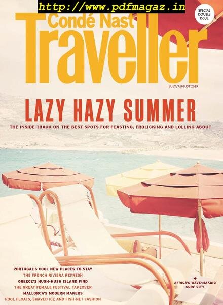Conde Nast Traveller UK – July 2019 Cover