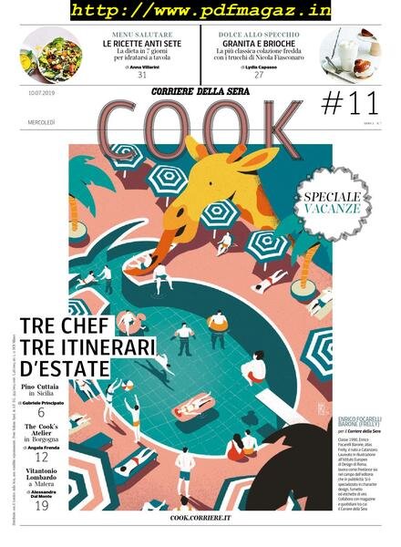Corriere della Sera Cook – luglio 2019 Cover
