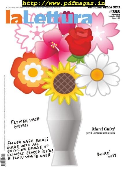 Corriere della Sera La Lettura – 14 luglio 2019 Cover