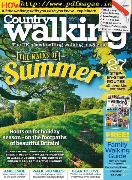 Country Walking – August 2019 Cover