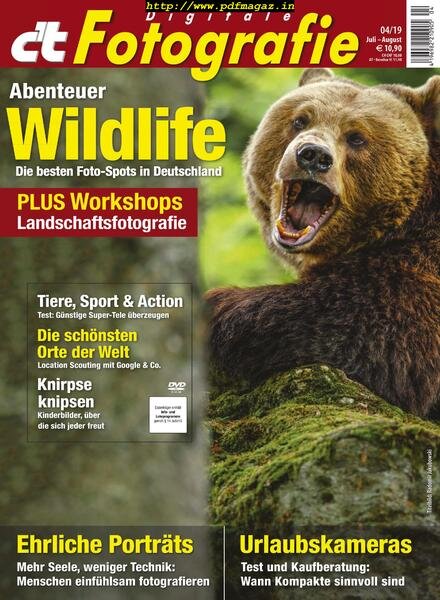 c’t Digitale Fotografie – Juli-August 2019 Cover