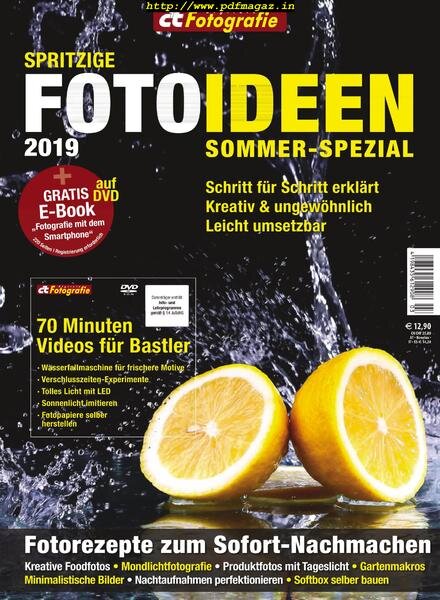 c’t Digitale Fotografie Spezial – Sommer 2019 Cover