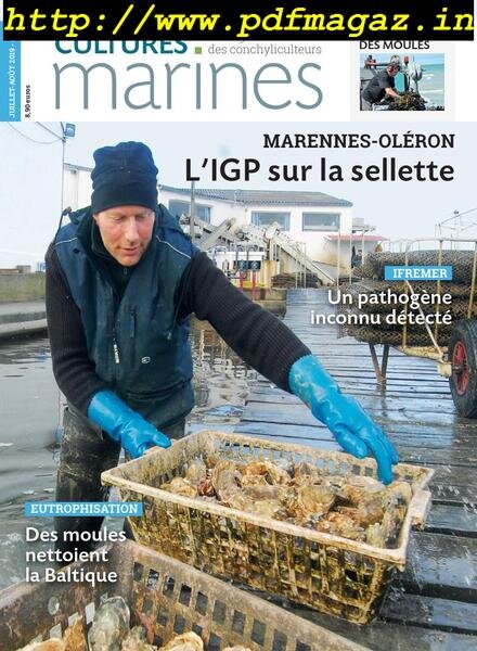 Cultures Marines – 01 juillet 2019 Cover