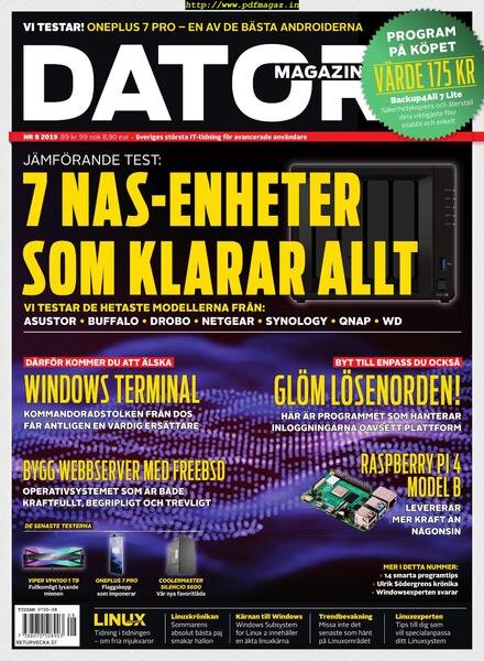 Datormagazin – 11 juli 2019 Cover