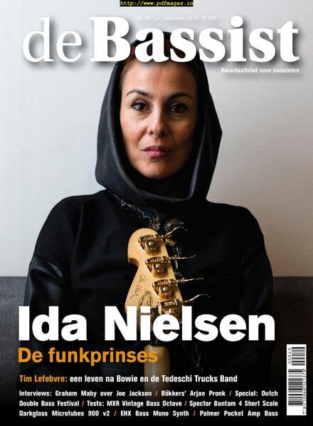 De Bassist – juli 2019 Cover
