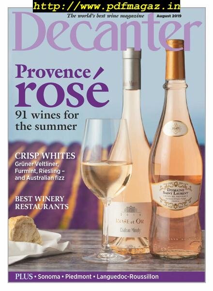 Decanter UK – August 2019 Cover