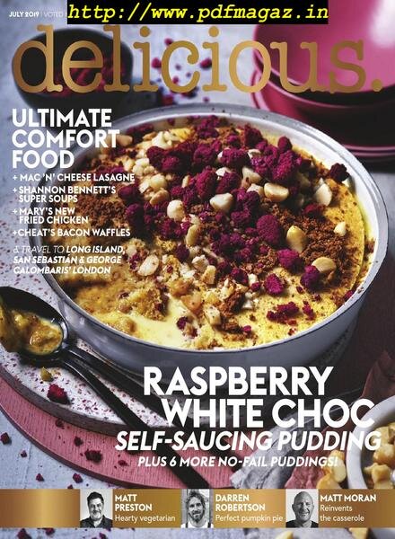 delicious Australia – July 2019 Cover