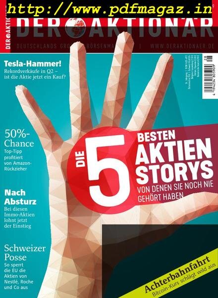 Der Aktionar – 02 Juli 2019 Cover