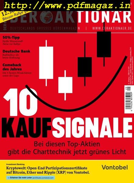 Der Aktionar – 09 Juli 2019 Cover