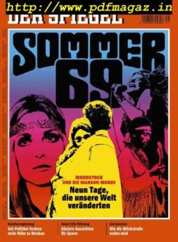 Der Spiegel – 27 Juli 2019