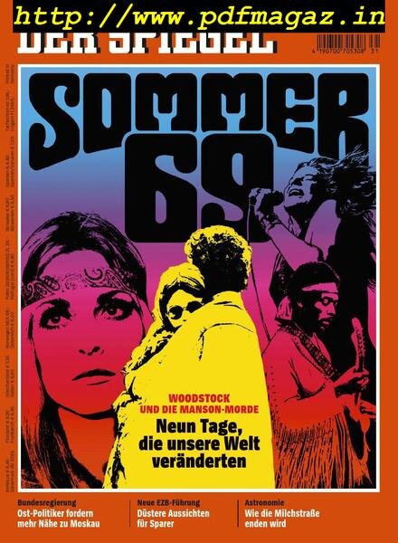 Der Spiegel – 27 Juli 2019 Cover