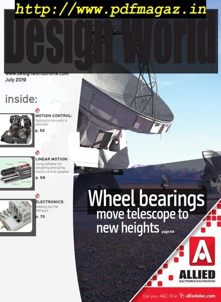 Design World – July 2019 Cover