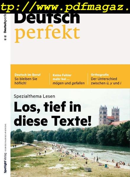 Deutsch Perfekt Plus – Nr.10, 2019 Cover