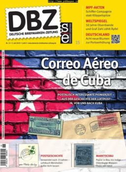 Deutsche Briefmarken-Zeitung – 05 Juli 2019
