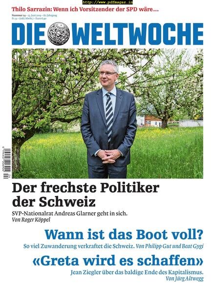 Die Weltwoche – 13 Juni 2019 Cover