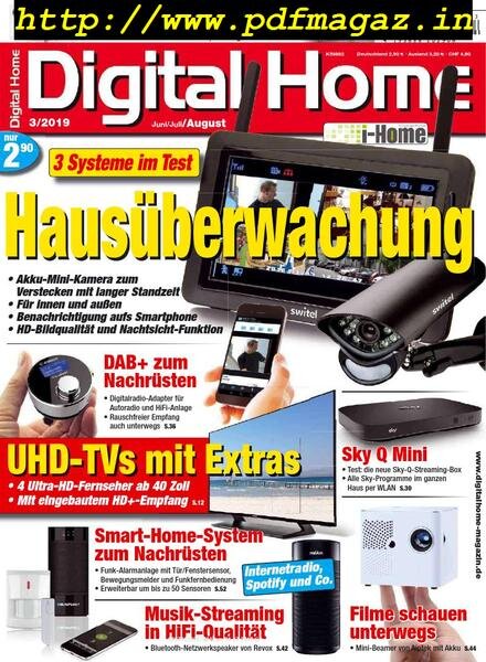 Digital Home Germany – Juni-August 2019 Cover