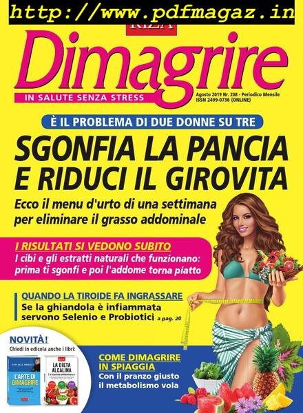 Dimagrire – Agosto 2019 Cover