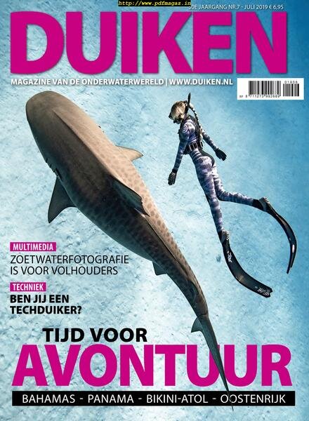 Duiken – juli 2019 Cover