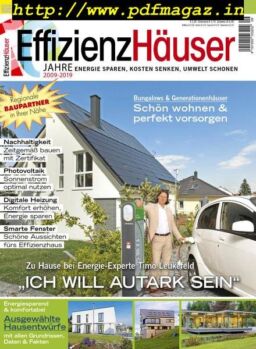 EffizienzHauser – Juli 2019