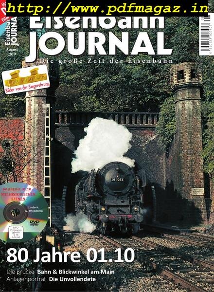 Eisenbahn Journal – August 2019 Cover