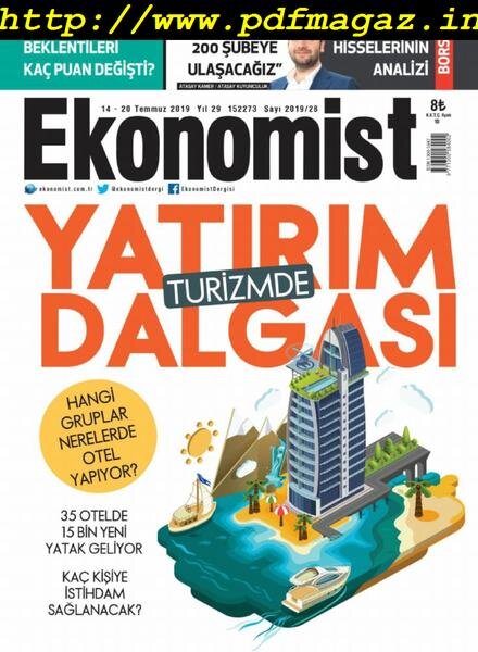 Ekonomist – Temmuz 14, 2019 Cover