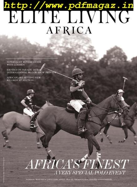 Elite Living Africa – Issue 3, 2019 Cover