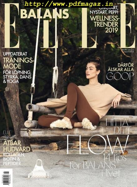 Elle Balans – juni 2019 Cover