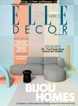 Elle Decor India – June-July 2019