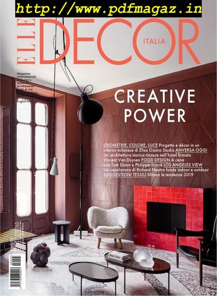 Elle Decor Italia – Maggio 2019 Cover