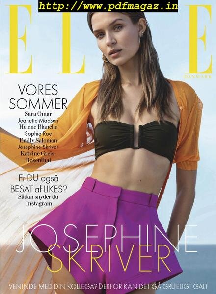 Elle Denmark – juli 2019 Cover