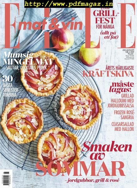 Elle Mat & Vin – juli 2019 Cover