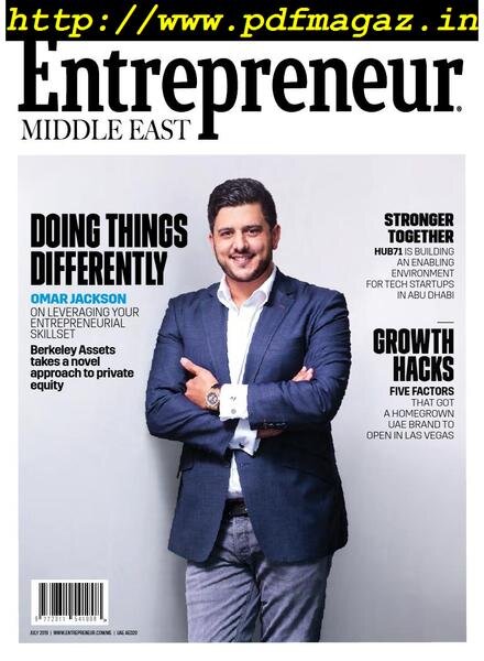 Entrepreneur Middle East – July 2019 Cover