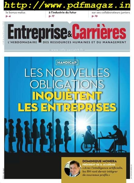 Entreprise & Carrieres – 24 juin 2019 Cover