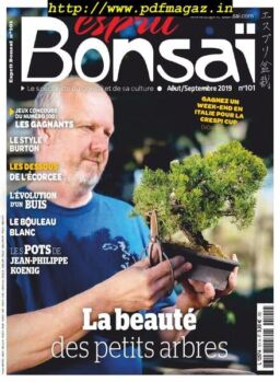 Esprit Bonsai – aout 2019