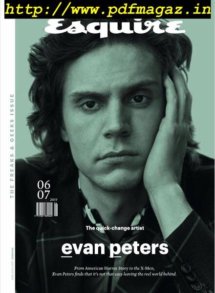Esquire Singapore – June-July 2019 Cover