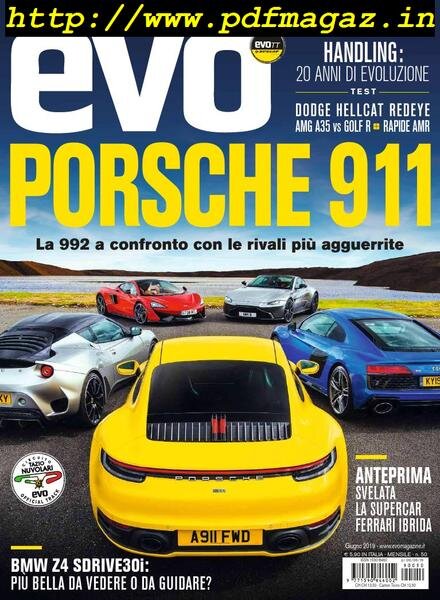 Evo Italia – Giugno 2019 Cover