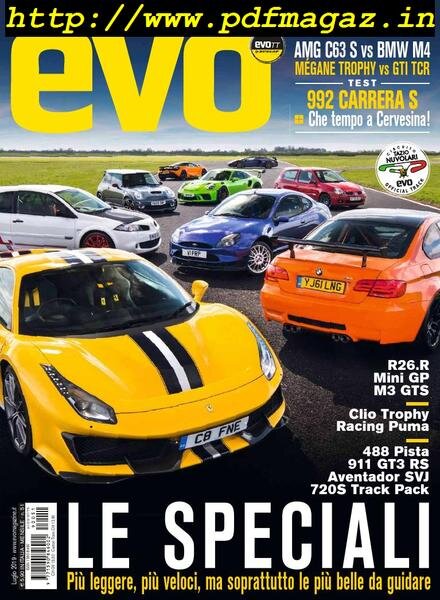Evo Italia – Luglio 2019 Cover